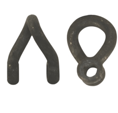 Schäkel 65 x 48 für Mulcher CARROY ET GIRAUDON – Nachbau  