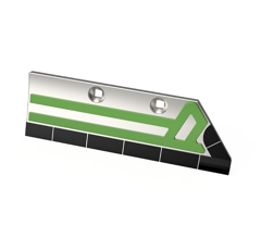 Soc de rasette Droit carbure et rechargement pour charrue GRÉGOIRE BESSON 19126 adaptable