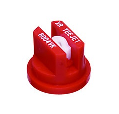 Flachstrahldüse TEEJET XR VK 80° 04 rot Keramik