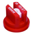 Flachstrahldüse TEEJET XR VK 80° 04 rot Keramik