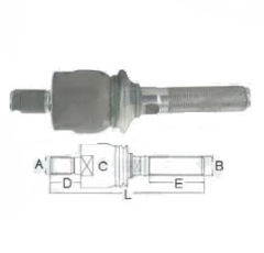Joint à rotule pour tracteur FENDT 06258161 adaptable