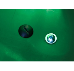 Double abreuvoir à flotteur S60 vert 58 L