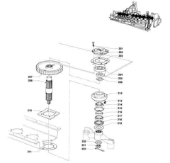 Bague pour herse rotative LELY-TULIP 9109500025 origine