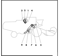 Courroie trapézoïdale pour moissonneuse-batteuse JOHN DEERE Z39314 adaptable