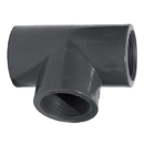 Raccord en T 90° femelle / femelle adaptable