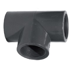 Raccord en T 90° femelle / femelle adaptable