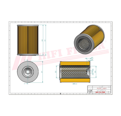 Filtre hydraulique adaptable HIFI FILTER SH59030