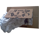 Chiffon coton blanc papier absorbant - carton de 10 kg