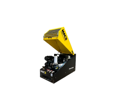 Compresseur mobile diesel MAC3 MSP 5000 Stage V sur essieu