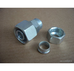 Verschraubung KOR30S25S Walterscheid-Eaton M 42x2.0/M 36x2.0