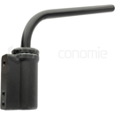 Bras de rétroviseur réversible 228 mm pour machine agricole adaptable