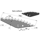 Couteau pour mélangeuse FARESIN 512006450 adaptable - BlackSteel©