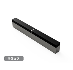 Mise à souder carbure pour rotor TOUTES MARQUES 90x8 mm adaptable