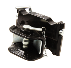 Zugmaul manuell,W= 320 S20, Ø 38 mm Bolzen, CHS, Schwarz    