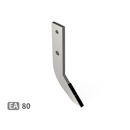 Dent de fraise avec plaquette carbure, diagonale 345 mm GRUSE EA80 adaptable