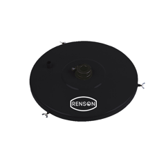 Couvercle Ø 348 - 388 mm raccord Ø 28 - RENSON