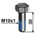 Boulon M10 x 1 x 30 mm pour déchaumeur AMAZONE DD491 adaptable 