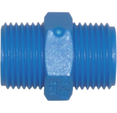 Mamelon double mâle/mâle 14 bars en nylon