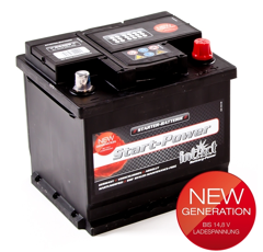 Batterie 12 V 44 AH 54459GUG Intact
