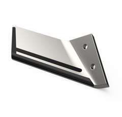 Aileron Droit de déchaumeur carbure et plaquettes carbure arrière CARRÉ 50316904 adaptable