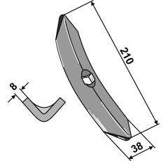 Soc 210 mm adaptable 
