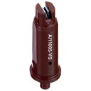 Injektor- Flachstrahldüse TEEJET AI VS 110° 05 braun rostfrei