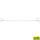 Lot de 5 isolateurs à distance avec double queue de cochon - PATURA