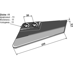 Aileron G pour VOGEL & NOOT 506022 adaptable - BlackSteel©
