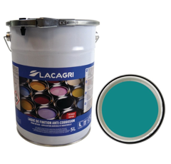 Peinture de finition Bleu ROLLAND seau 5L| LACAGRI