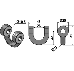 Schäkel - Müthing - Nachbau