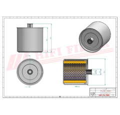 Filtre d'aération adaptable HIFI FILTER SA11939