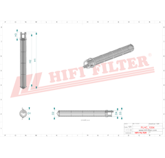 Filtre hydraulique adaptable HIFI FILTER SH61357