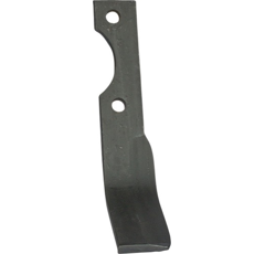 Lame gauche 215 x 35 x 74 mm pour Fraise/Rotavator SIMON adaptable - 