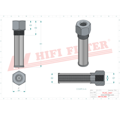 Filtre hydraulique adaptable HIFI FILTER SH77934