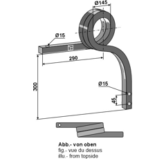 Vierkantzk. 35x35 Li Nachbau  