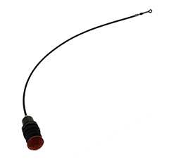 Câble d’arrêt pour machine agricole HÜRLIMANN - LAMBORGHINI 001502074 -  00150207410 adaptable