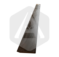 Lame de godet 200 x 20 x 2500 mm biseau simple adaptable