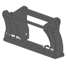 Interface d'accroche pour chargeur télescopique MANITOU
