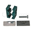 Attache double Ø 15 x 30 mm STAUFF