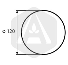 Sphère flottante plastique Ø 120 mm adaptable