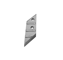 Pointe Gauche carbure et rechargement pour charrue STEENO A90V/H125 adaptable