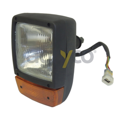 Feux avant pour téléscopique JCB 332/Y3945 adaptable