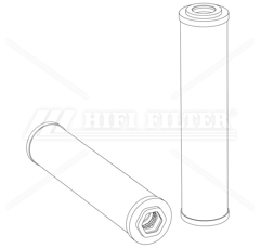 Filtre hydraulique adaptable HIFI FILTER SH93448