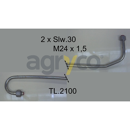 Tuyau hydraulique pour téléscopique MANITOU 268835 adaptable
