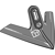 Reja de pata de ganso forjada 305 mm KVERNELAND - KÖCKERLING 90190 - KW90190 - 506013 adaptable