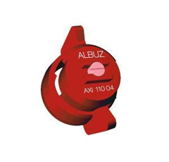Flachstrahldüse ALBUZ FASTCAP AXI 110° 04 rot
