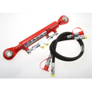 Hydraulischer Oberlenker Hub 200 mm beidseitig Kugelauge Kat. 2, Ø 25,4 mm