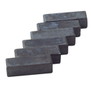 Lot de 6 aimants stomacal nu Ø 15 x 55 mm - KAMER