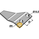 Débourreur droite pour JOHN DEERE LCA67157 adaptable - Blacksteel©