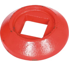 Außenflansch Ø 92 mm für Grubber Nachbau  